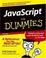 Cover of 'JavaScript for Dummies'