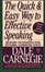 Cover of "The Quick and Easy Way to Effective Speaking"