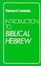 Cover of "Introduction to Biblical Hebrew"