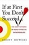 Cover of "If at First You Don't Succeed..."