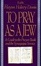 Cover of "To Pray As a Jew"