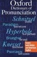 Cover of The Oxford Dictionary of Pronunciation for Current English