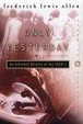 Cover of Only Yesterday: an Informal History of the 1920s