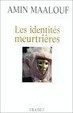 Cover of Les Identités meurtrières