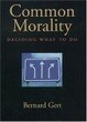 Cover of Common Morality