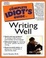 Cover of "The Complete Idiot's Guide to Writing Well"