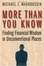 Cover of "More Than You Know"