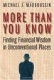 Cover of More Than You Know