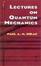 Cover of "Lectures on Quantum Mechanics"