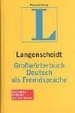 Cover of Großwörterbuch Deutsch als Fremdsprache. Langenscheidt. Rund 66 000 Stichwörter und Wendungen.