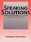 Cover of 'Speaking Solutions'