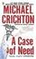 Cover of 'A Case of Need'