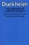 Cover of 'DIVISION OF LABOR IN SOCIETY'