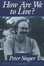 Cover of "How Are We to Live?"