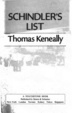 Cover of Schindler's List