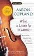 Cover of What to  Listen for in Music