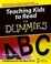Cover of "Teaching Kids to Read for Dummies"
