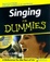 Cover of Singing for Dummies