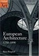 Cover of European Architecture, 1750-1890