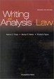 Cover of Writing and Analysis in the Law