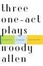 Cover of "Three One-Act Plays"