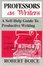 Cover of Professors As Writers