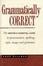 Cover of "Grammatically Correct"