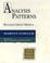 Cover of "Analysis Patterns"