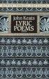 Cover of Lyric Poems