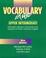 Cover of "Vocabulary in Use Upper Intermediate with Answers"