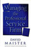 Cover of "Managing the Professional Service Firm"
