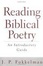 Cover of Reading Biblical Poetry