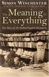 Cover of The Meaning of Everything