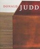 Cover of Donald Judd