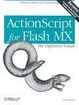 Cover of ActionScript for Flash MX