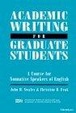 Cover of Academic Writing for Graduate Students