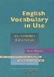 Cover of English Vocabulary in Use Pre-intermediate and Intermediate Edition with answers