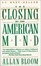 Cover of The Closing of the American Mind