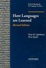 How Languages Are Learned (Oxford Handbooks for Language Teachers)