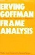 Cover of Frame Analysis
