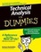 Cover of "Technical Analysis for Dummies"