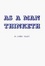 Cover of "As a Man Thinketh"
