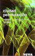 Cover of Ciudad permutación