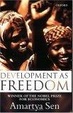 Cover of Development as Freedom