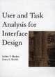 Cover of User and Task Analysis for Interface Design