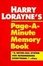 Cover of "Page-a-Minute Memory Book"