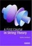 Cover of 'A First Course in String Theory'