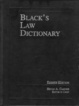 Cover of Black's Law Dictionary, Eighth Edition