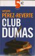 Cover of El club Dumas.