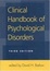Cover of 'Clinical Handbook of Psychological Disorders, Third Edition'